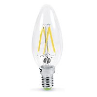 Лампа светодиодная ASD Premium С37 Свеча E14 220В 5Вт 450Лм 4000К 35х98мм картинка 